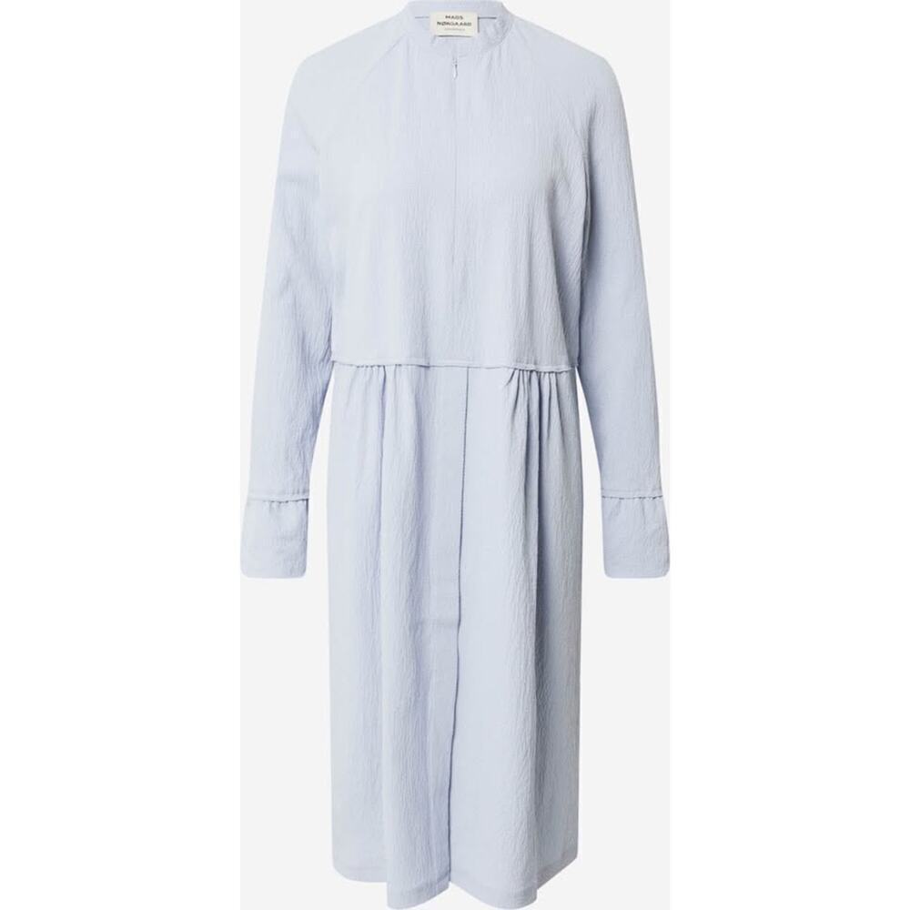 Mads Nørgaard Women’s Size Small Blue Crinkle Dupina Dress